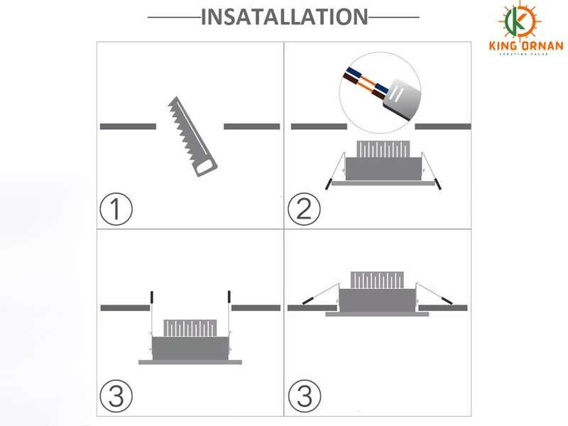 Your Most Reliable Led Down Light Supplier - KingOrnan-To provide ...